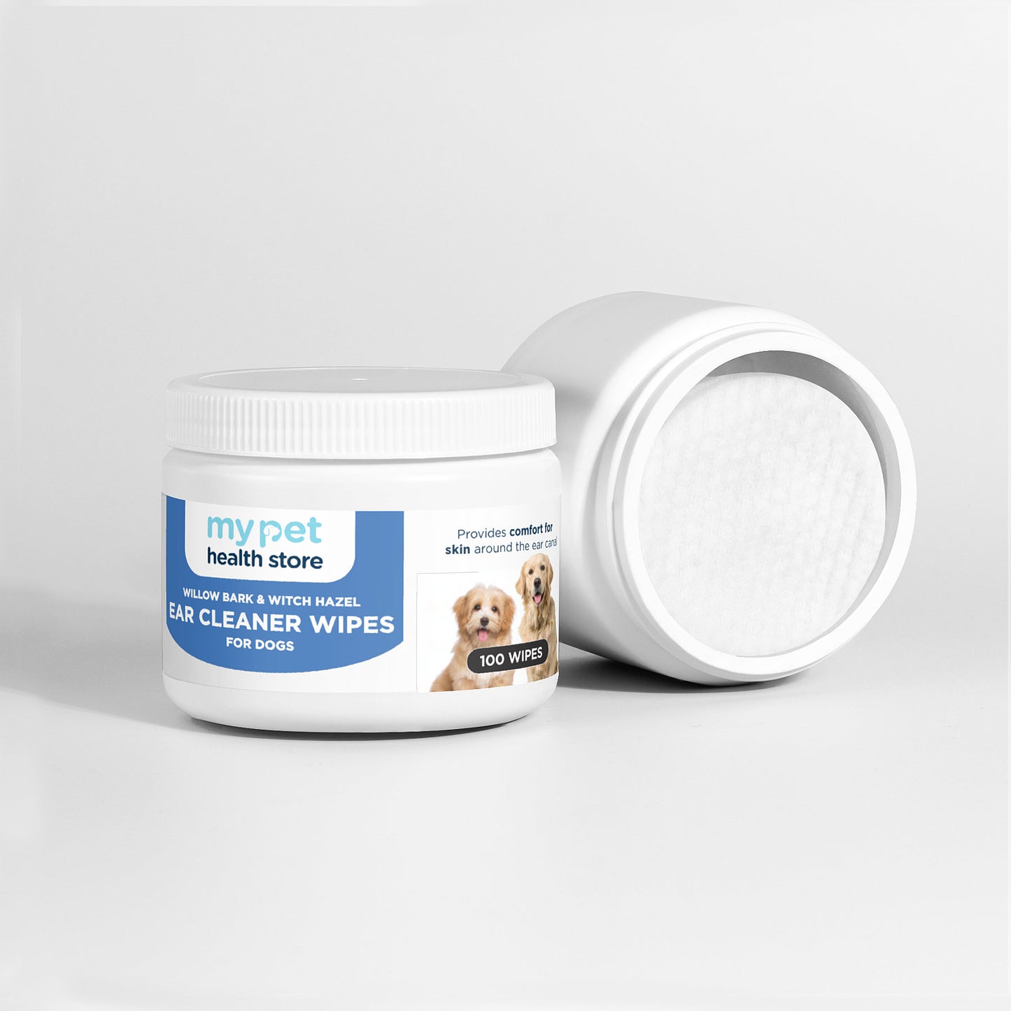 Dog Ear Cleaner Wipes 100 Wipes Easy To Use, Help To Prevent Ear I
